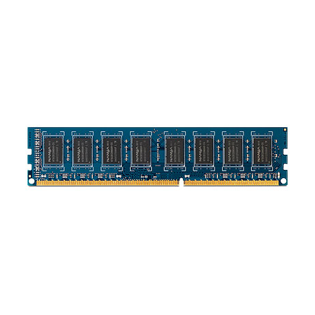 HP - DDR3 - module - 4 GB - DIMM 240-pin - 1333 MHz / PC3-10600 - unbuffered - non-ECC - for HP 8200, Elite 8300; Point of Sale System rp5800; Pro 33XX; Flexible Thin Client t510 - 0