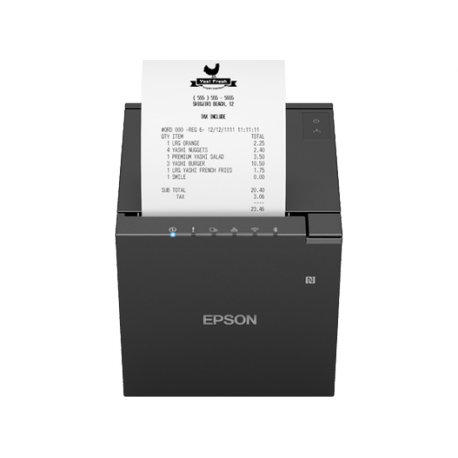 Epson TM m30III - Receipt printer - thermal line - Roll (7.95 cm) - 203 x 203 dpi - up to 300 mm / sec - USB, LAN, USB 2.0 host, USB-C - cutter - 2