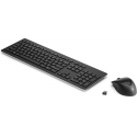 HP Wireless Rechargeable 950MK - Keyboard and mouse set - wireless - 2.4 GHz - QWERTY - English - for ProBook 455r G6, 45X G6, 45X G7, 45X G9, 640 G5, 64X G3, 64X G4, 650 G4, 650 G5, 65X G3