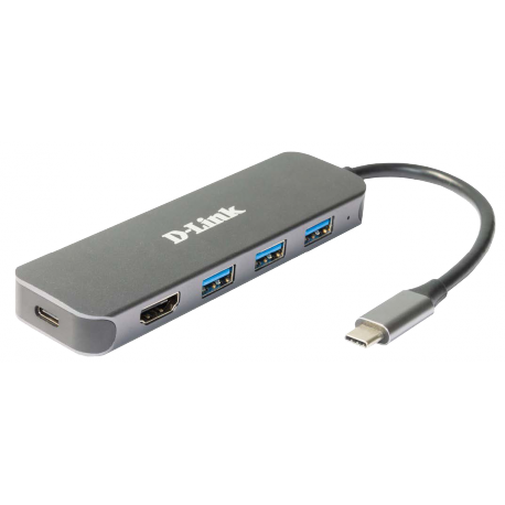 D-Link DUB-2333 - Docking station - USB-C / Thunderbolt 3 - HDMI - 0