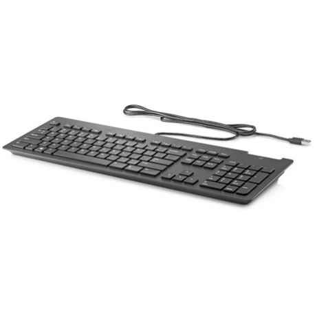 HP Business Slim - Keyboard - USB - Greek - black - for HP 34, Z1 G9; Elite 800 G9; Pro 260 G9, 400 G9; ProOne 440 G9; ZBook Fury 15 G8, 17 G8 - 0