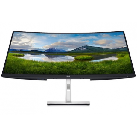 Dell P3424WE - LED monitor - curved - 34" (34.14" viewable) - 3440 x 1440 WQHD @ 60 Hz - IPS - 300 cd / m² - 1000:1 - 5 ms - HDMI, DisplayPort - with 3 years Limited Hardware Warranty with Advanced Exchange Service and Premium Panel Exchange - 2
