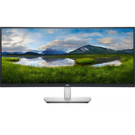 Dell P3424WE - LED monitor - curved - 34" (34.14" viewable) - 3440 x 1440 WQHD @ 60 Hz - IPS - 300 cd / m² - 1000:1 - 5 ms - HDMI, DisplayPort - with 3 years Limited Hardware Warranty with Advanced Exchange Service and Premium Panel Exchange - 11