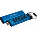 Kingston IronKey Keypad 200C - USB flash drive - encrypted - 128 GB - USB-C 3.2 Gen 1
