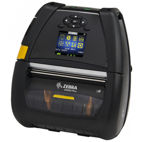 Zebra ZQ600 Series ZQ630 Plus - Label printer - direct thermal - Roll (11.2 cm) - 203 dpi - up to 115 mm/sec - Wi-Fi(ax), Bluetooth 4.2 LE, USB, RS232C, NFC - 0