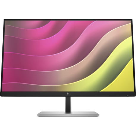 HP E24t G5 - E-Series - LED monitor - 23.8" - touchscreen - 1920 x 1080 Full HD (1080p) @ 75 Hz - IPS - 300 cd / m² - 1000:1 - 5 ms - HDMI, DisplayPort, USB-C - black, black and silver (stand) - 0