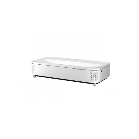 Epson EB-810E - 3LCD projector - 5000 lumens (white) - 5000 lumens (colour) - 16:9 - 4K - super-ultra-short throw lens - 802.11a / b / g / n / ac wireless / LAN / Miracast - white - 0