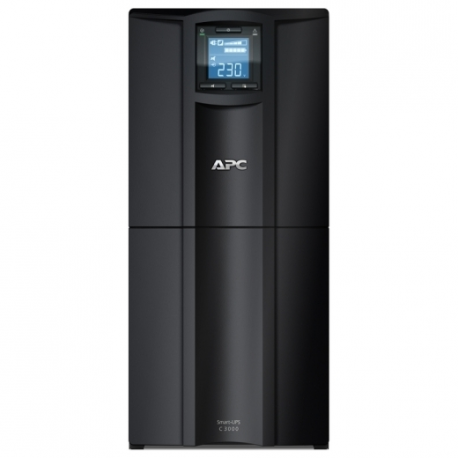 APC Smart-UPS C 3000VA LCD - UPS - AC 230 V - 2100 Watt - 3000 VA - USB - output connectors: 7 - black - 5