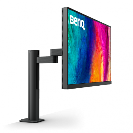 BenQ PD2705UA - LED monitor with KVM switch - 27" - 3840 x 2160 4K @ 60 Hz - IPS - 250 cd/m² - 1200:1 - HDR10 - 5 ms - HDMI, DisplayPort, USB-C - speakers - 13