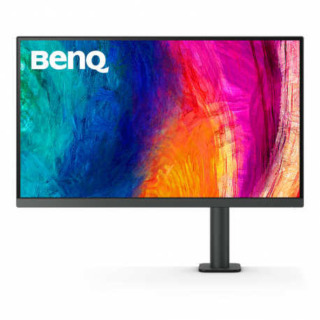BenQ PD2705UA - LED monitor with KVM switch - 27" - 3840 x 2160 4K @ 60 Hz - IPS - 250 cd/m² - 1200:1 - HDR10 - 5 ms - HDMI, DisplayPort, USB-C - speakers - 15