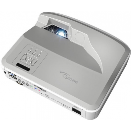 Optoma ZU500USTE - DLP projector - laser - 3D - 5000 lumens - WUXGA (1920 x 1200) - 16:10 - 1080p - ultra short-throw lens - LAN - 2