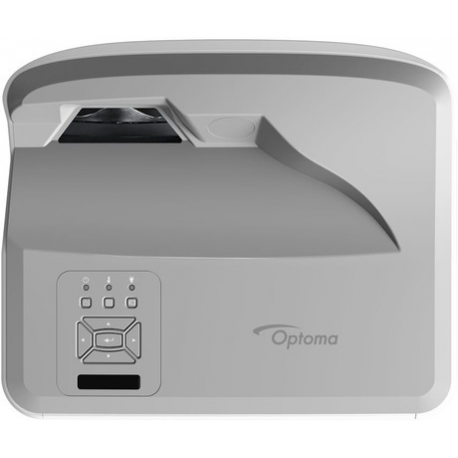 Optoma ZU500USTE - DLP projector - laser - 3D - 5000 lumens - WUXGA (1920 x 1200) - 16:10 - 1080p - ultra short-throw lens - LAN - 3