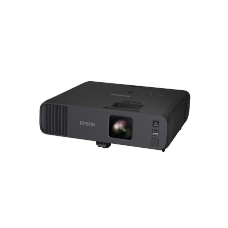 Epson EB-L265F - 3LCD projector - 4600 lumens (white) - 4600 lumens (colour) - 16:9 - 1080p - 802.11a / b / g / n / ac wireless / LAN / Miracast - black - 0