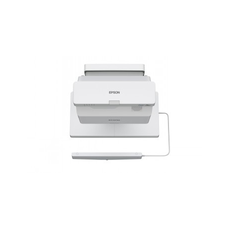 Epson EB-770FI - 3LCD projector - 4100 lumens (white) - 4100 lumens (colour) - 16:9 - 1080p - 802.11a / b / g / n / ac wireless  /  LAN /  Miracast - white - 0