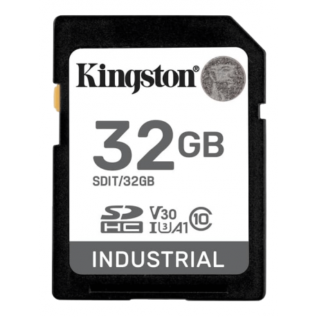 Kingston Industrial - Flash memory card - 32 GB - A1 / Video Class V30 / UHS-I U3 / Class10 - microSDHC UHS-I - 0