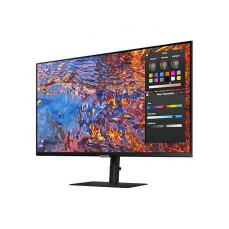 Samsung ViewFinity S8 S32B800PXP - S80PB Series - LED monitor - 32" - 3840 x 2160 4K @ 60 Hz - IPS - 350 cd / m² - 1000:1 - DisplayHDR 600 - 5 ms - HDMI, DisplayPort, USB-C - black - 16