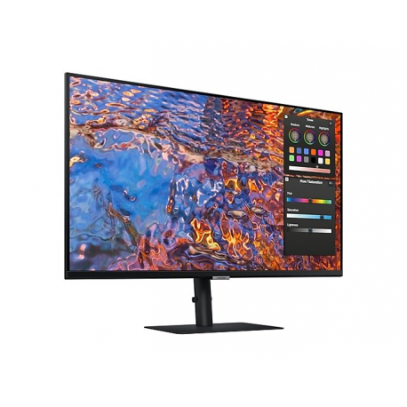 Samsung ViewFinity S8 S32B800PXP - S80PB Series - LED monitor - 32" - 3840 x 2160 4K @ 60 Hz - IPS - 350 cd / m² - 1000:1 - DisplayHDR 600 - 5 ms - HDMI, DisplayPort, USB-C - black - 17