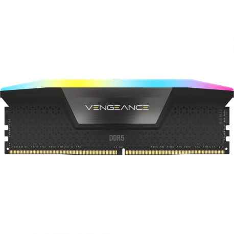 CORSAIR Vengeance RGB - DDR5 - kit - 64 GB: 2 x 32 GB - DIMM 288-pin - 6400 MT / s / PC5-51200 - CL32 - 1.4 V - black - 5