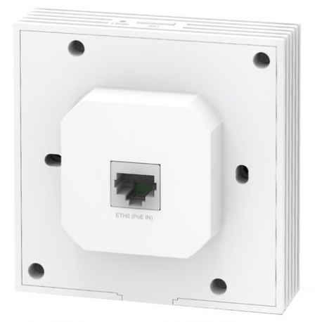 TP-Link Omada EAP655-Wall V1 - Radio access point - Wi-Fi 6 - 2.4 GHz, 5 GHz - cloud-managed - wall mountable - 12