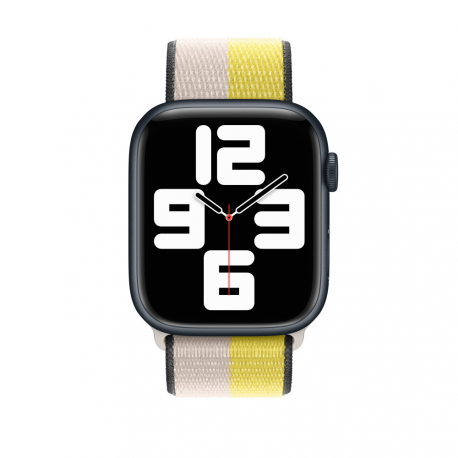 Apple - Loop for smart watch - 45 mm - 145-220 mm - lemon zest, oat milk - for Watch (42 mm, 44 mm, 45 mm, 49 mm) - 4