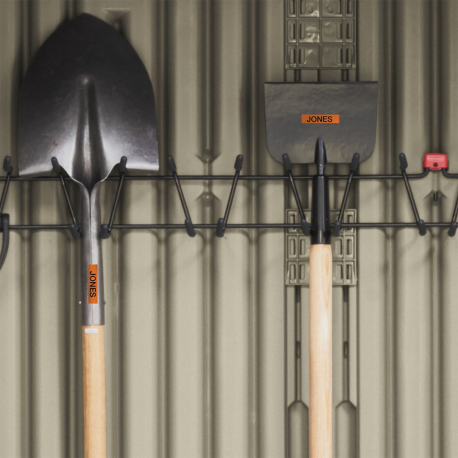 DYMO D1 - Self-adhesive - black on orange - Roll (1.2 cm x 3 m) 1 cassette(s) label tape - for LabelMANAGER 100, 150, 160, 200, 210, 220, 260, 280, 300, 360, 420, 450; MobileLabeler - 15