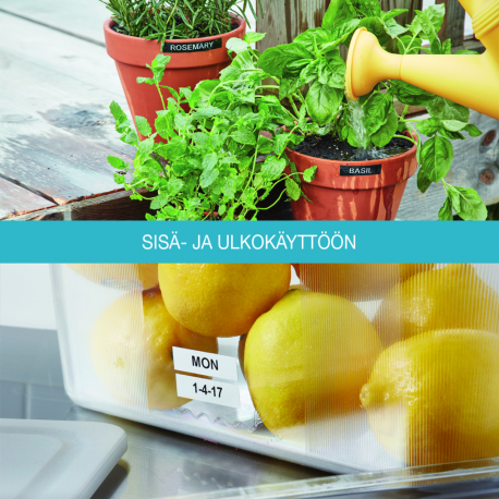 DYMO D1 - Self-adhesive - black on orange - Roll (1.2 cm x 3 m) 1 cassette(s) label tape - for LabelMANAGER 100, 150, 160, 200, 210, 220, 260, 280, 300, 360, 420, 450; MobileLabeler - 18