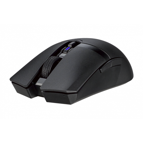 ASUS TUF Gaming M4 - Mouse - right and left-handed - 6 buttons - wireless - 2.4 GHz, Bluetooth 5.1 - USB wireless receiver - black - 15