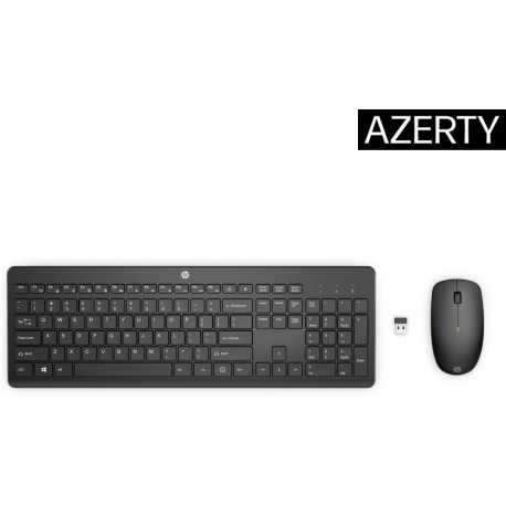 HP 230 - Keyboard - wireless - 2.4 GHz - black - for OMEN by HP Laptop 16; Victus by HP Laptop 16; Laptop 14, 15, 17; Pavilion Plus Laptop 14 - 0