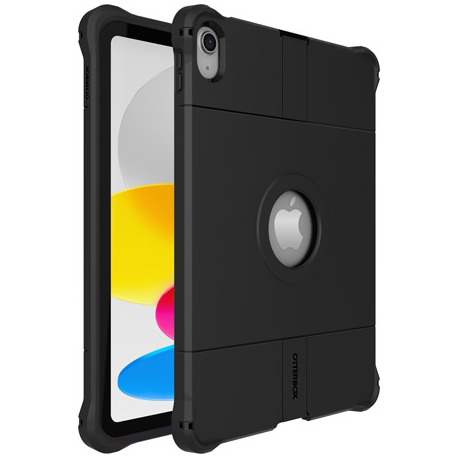OtterBox uniVERSE Series - Back cover for tablet - rugged - polycarbonate, synthetic rubber - clear / black - for Apple 10.9-inch iPad Air (10th generation) - 0