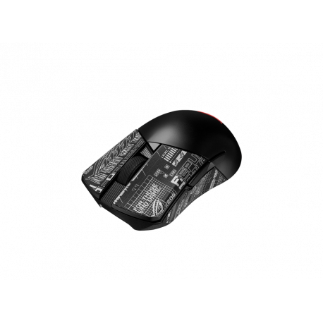 ASUS ROG Gladius III Wireless AimPoint - Mouse - right-handed - optical - 6 buttons - wireless, wired - USB, 2.4 GHz, Bluetooth 5.1 LE - black - 10