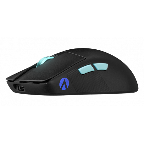ASUS ROG Harpe Ace - Aim Lab Edition - mouse - right and left-handed - optical - 5 buttons - wireless, wired - 2.4 GHz, USB 2.0, Bluetooth 5.1 - ROG Omni receiver - black - 21