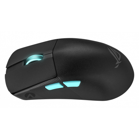 ASUS ROG Harpe Ace - Aim Lab Edition - mouse - right and left-handed - optical - 5 buttons - wireless, wired - 2.4 GHz, USB 2.0, Bluetooth 5.1 - ROG Omni receiver - black - 22