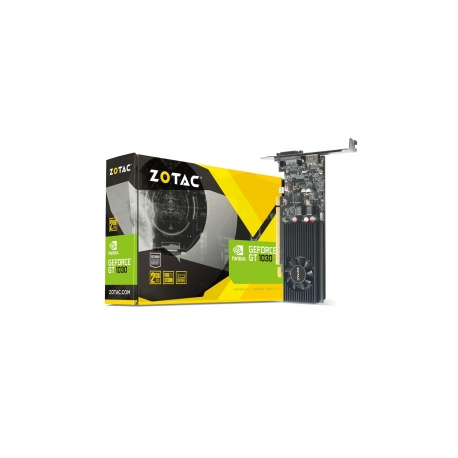 ZOTAC GeForce GT 1030 - Graphics card - GF GT 1030 - 2 GB GDDR5 - PCIe 3.0 - DVI, HDMI - 7