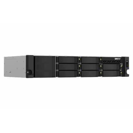 QNAP TS-864eU - NAS server - 8 bays - rack-mountable - SATA 6Gb / s - RAID 0, 1, 5, 6, 10, 50, JBOD, 60 - RAM 8 GB - Gigabit Ethernet / 2.5 Gigabit Ethernet - iSCSI support - 2U - 3
