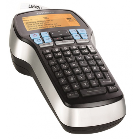 DYMO LabelMANAGER 420P - Labelmaker - B / W - thermal transfer - Roll (1.9 cm) - 180 dpi - USB - cutter - 31