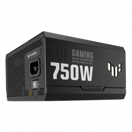 ASUS TUF Gaming - Power supply (internal) - ATX12V 3.0 / EPS12V - 80 PLUS Gold - AC 100-240 V - 750 Watt - 22