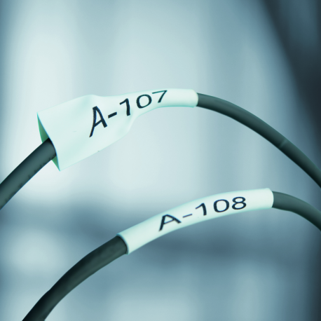 DYMO Rhino 5200 - Hard Case Kit - labelmaker - B / W - Roll (1.9 cm) - cutter - yellow - 30