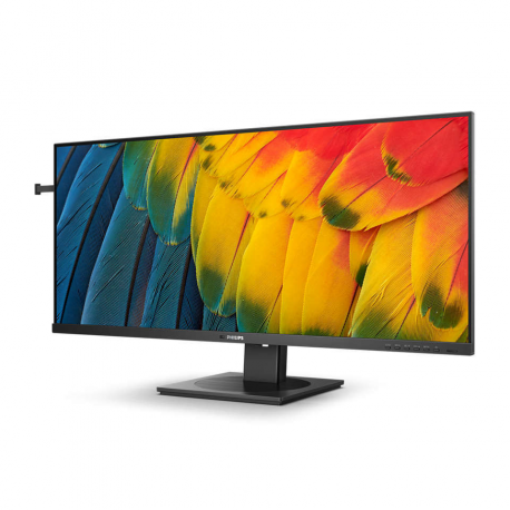 Philips - 5000 Series - LED monitor - USB - 40" (39.53" viewable) - 3440 x 1440 WQHD @ 120 Hz - IPS - 500 cd / m² - 1200:1 - DisplayHDR 400 - 4 ms - HDMI, DisplayPort, USB-C - speakers - black - 11