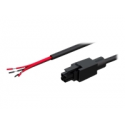 Teltonika - Power cable - 4-wire to 4-pin connector (3mm pitch) (M) - 1.5 m
