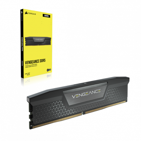 CORSAIR Vengeance - DDR5 - kit - 64 GB: 2 x 32 GB - DIMM 288-pin - 6200 MHz / PC5-49600 - CL32 - 1.4 V - black - 8