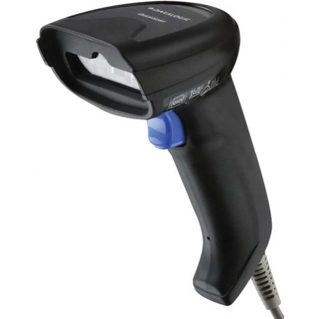Datalogic QuickScan 2200 Series QD2220 - Kit - barcode scanner - handheld - ER - linear imager - 400 scan  /  sec - decoded - USB - 6