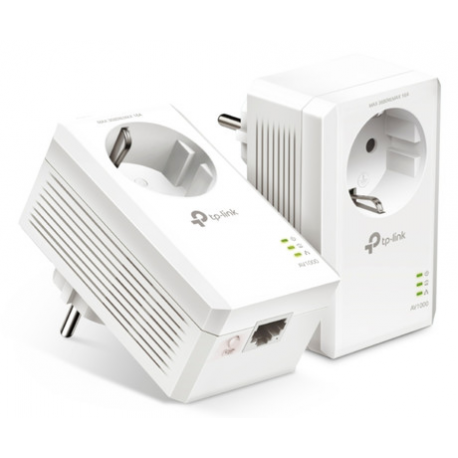 TP-Link Powerline TL-PA7027P - V1 - Starter Kit - bridge - GigE, HomePlug AV (HPAV), HomePlug AV (HPAV) 2.0, IEEE 1901 - wall-pluggable (pack of 2) - 2