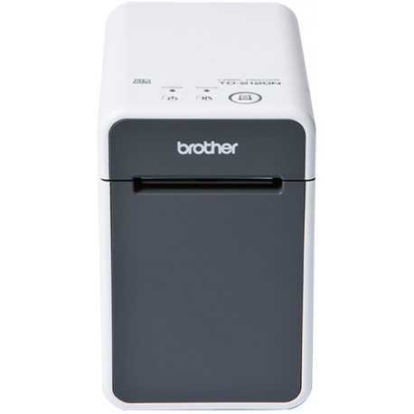 Brother TD-2125N - Label printer - direct thermal - Roll (6.3 cm) - 203 dpi - up to 152.4 mm / sec - USB 2.0, LAN, serial, USB host - 3