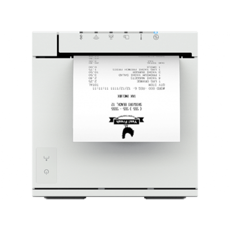 Epson TM m30III - Receipt printer - thermal line - Roll (7.95 cm) - 203 x 203 dpi - up to 300 mm / sec - USB 2.0, LAN, USB 2.0 host - cutter - 5