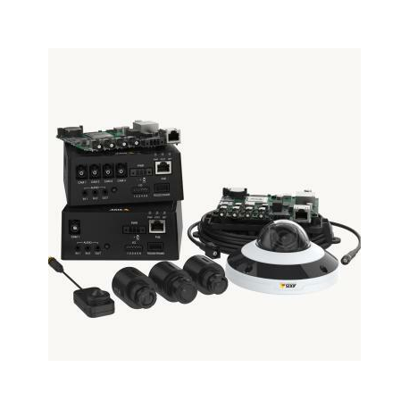 AXIS F4105-LRE - Network surveillance camera - dome - outdoor, indoor - vibration / waterproof - colour (Day&Night) - 1920 x 1080 - 720p, 1080p - M12 mount - fixed focal - 4