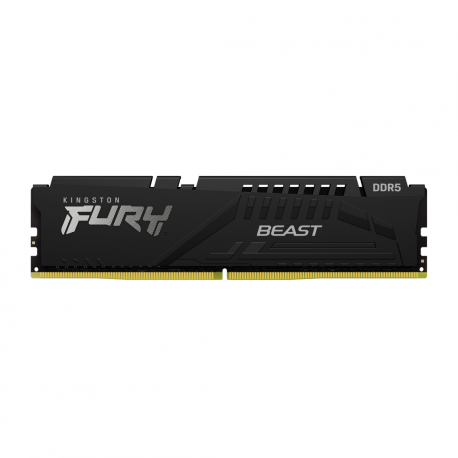 Kingston FURY Beast - DDR5 - kit - 64 GB: 2 x 32 GB - DIMM 288-pin - 5600 MHz  /  PC5-44800 - CL36 - 1.25 V - unbuffered - on-die ECC - 10