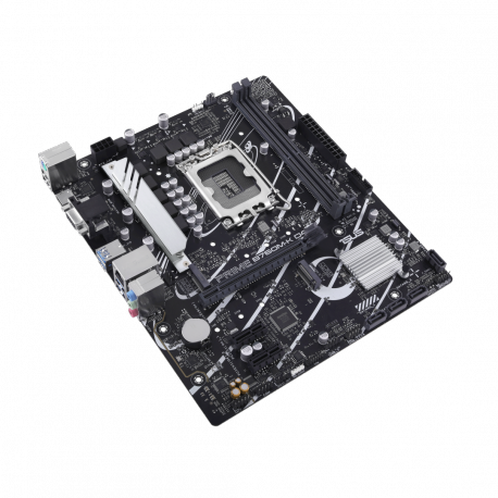 ASUS PRIME B760M-K D4 - Motherboard - micro ATX - LGA1700 Socket - B760 Chipset - USB 3.2 Gen 1 - 2.5 Gigabit LAN - onboard graphics (CPU required) - HD Audio (8-channel) - 10