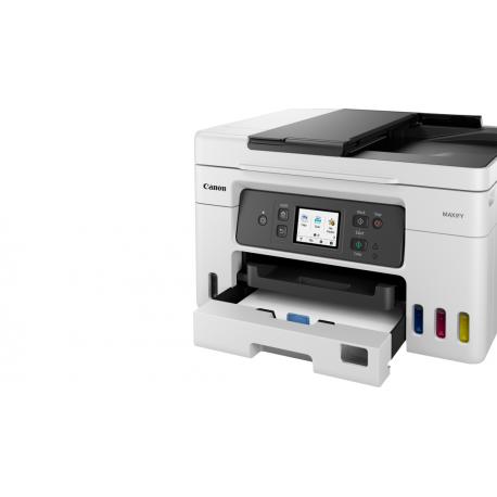 Canon MAXIFY GX4050 - Multifunction printer - colour - ink-jet - refillable - Legal (216 x 356 mm) (original) - A4 / Legal (media) - up to 18 ipm (printing) - 350 sheets - 33.6 Kbps - USB 2.0, LAN, Wi-Fi(ac) - 3