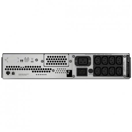 APC Smart-UPS C 3000VA LCD - UPS (rack-mountable) - AC 230 V - 2100 Watt - 3000 VA - USB - output connectors: 9 - 2U - black - for P / N: AR4018SPX432, AR4024SP, AR4024SPX429, AR4024SPX431, AR4024SPX432, NBWL0356A - 1