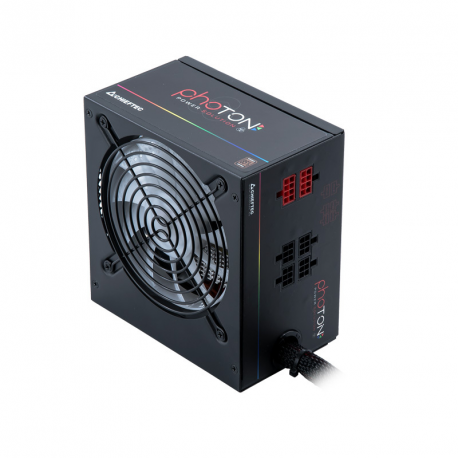 Chieftec Photon Series CTG-650C-RGB - Power supply (internal) - ATX12V 2.3/ EPS12V - AC 230 V - 650 Watt - active PFC - 9